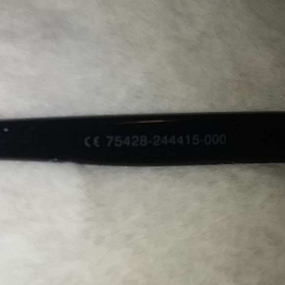 Red & Blue Velvet Reading glasses - Picture 5 of 11